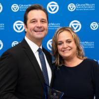 Dr. Ceglarek and wife